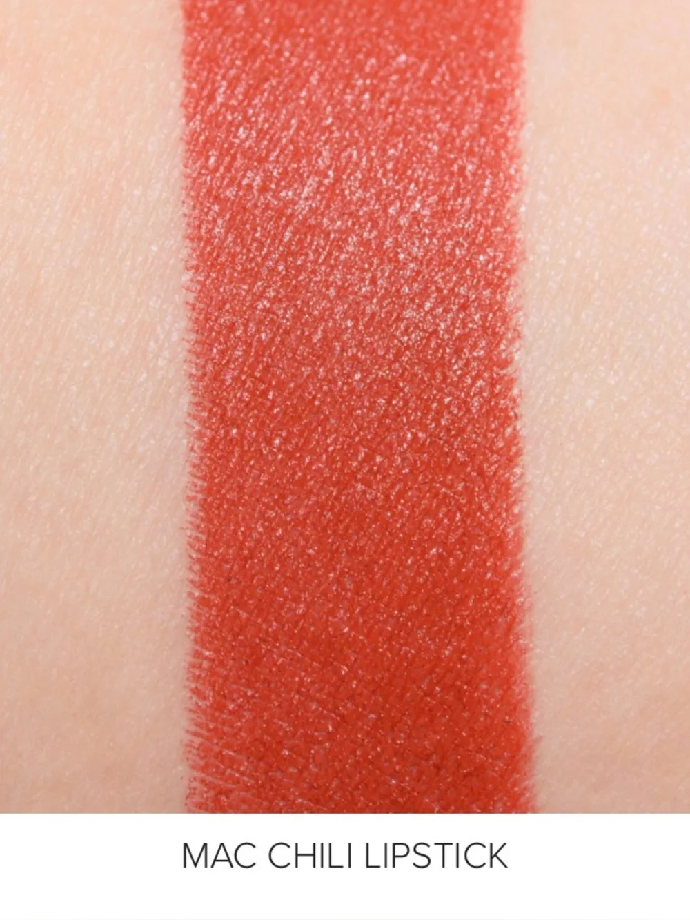 🆕 MAC Matte Lipstick Chili, Old formulation, Discontinued Full Size 3.5gr, - Picture 4 of 4